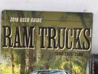 2016 Ram 1500 Owners Manual Book Guide P/N:16D241-926-AA OEM Used Auto Parts - Oemusedautoparts1.com