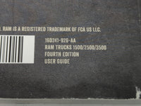 2016 Ram 1500 Owners Manual Book Guide P/N:16D241-926-AA OEM Used Auto Parts - Oemusedautoparts1.com