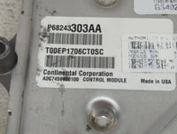 2016-2020 Ram 1500 PCM Engine Control Computer ECU ECM PCU OEM P/N:P68243303AA T00EP1706CT0SC Fits Fits 2016 2017 2018 2019 