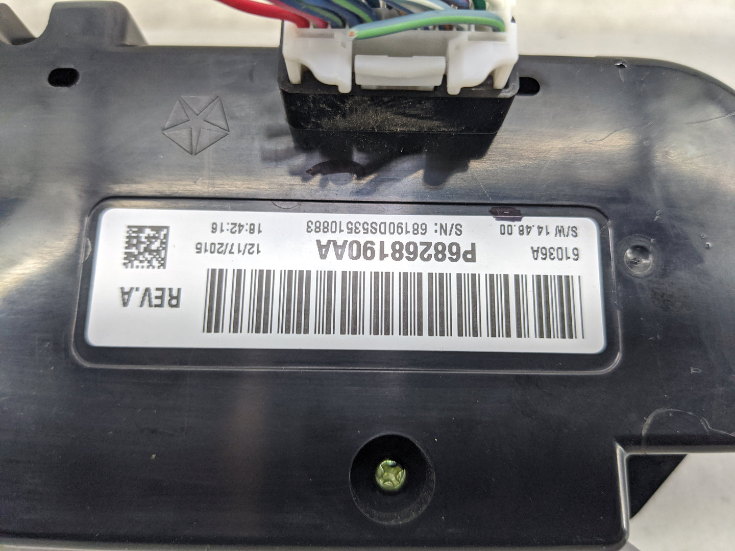 2013-2022 Ram 1500 Climate Control Module Temperature AC/Heater Replacement P/N:P68268190AA 61036A Fits OEM Used Auto Parts 
