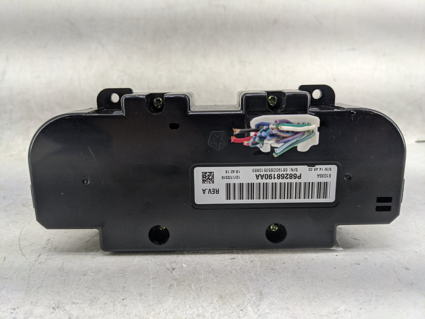 2013-2022 Ram 1500 Climate Control Module Temperature AC/Heater Replacement P/N:P68268190AA 61036A Fits OEM Used Auto Parts 
