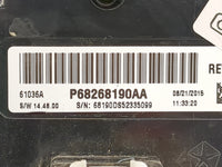 2016-2018 Ram 1500 Climate Control Module Temperature AC/Heater Replacement P/N:P68268190AA Fits Fits 2016 2017 2018 OEM Use