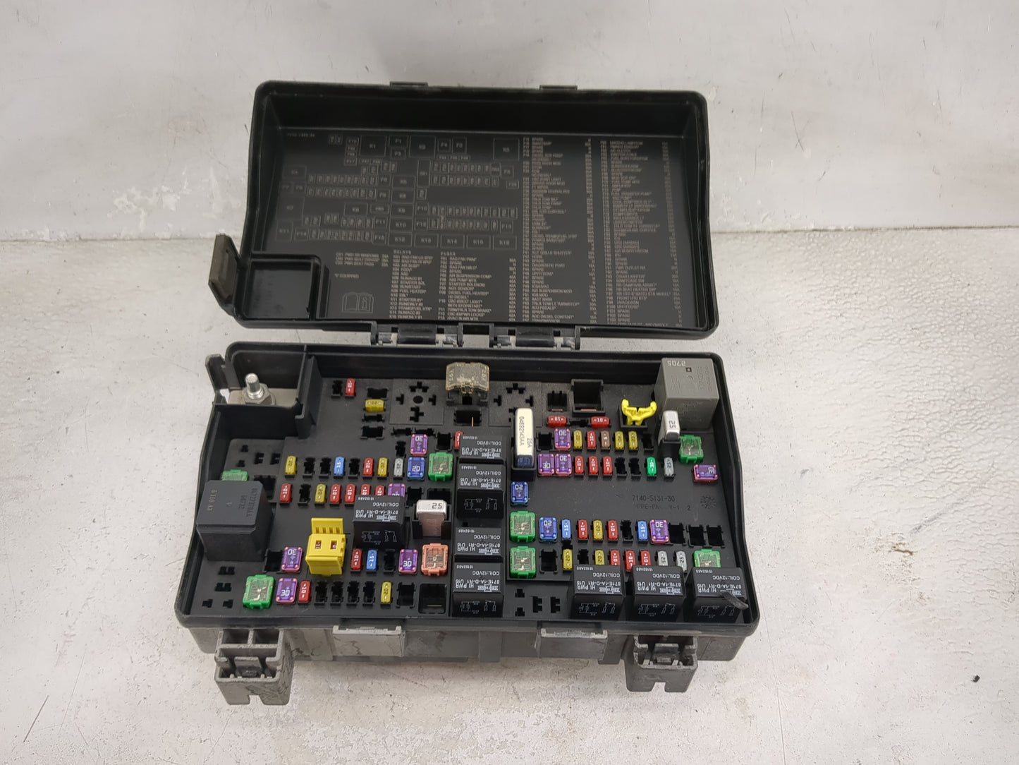 2016 Ram 1500 Fusebox Fuse Box Relay Module Tipm 7140-5131-30 - Oemusedautoparts1.com