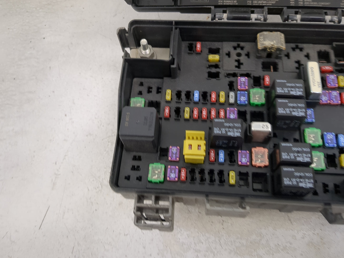2016 Ram 1500 Fusebox Fuse Box Relay Module Tipm 7140-5131-30 - Oemusedautoparts1.com