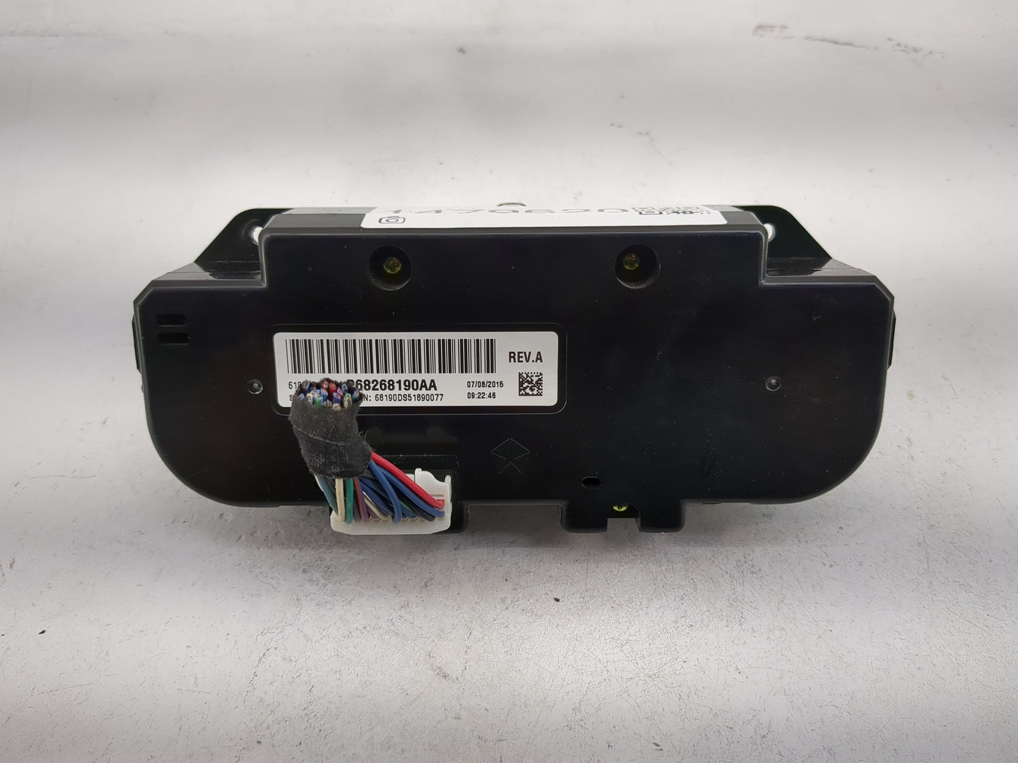 2013-2022 Ram 1500 Climate Control Module Temperature AC/Heater Replacement P/N:P68268190AA Fits OEM Used Auto Parts - Oemus