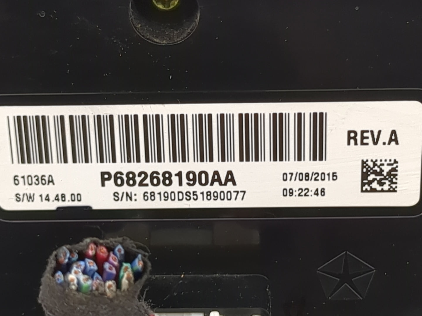 2013-2022 Ram 1500 Climate Control Module Temperature AC/Heater Replacement P/N:P68268190AA Fits OEM Used Auto Parts - Oemus