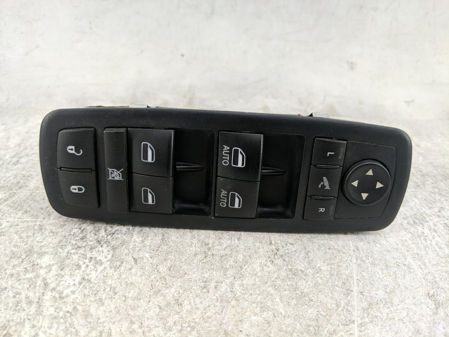 2016-2022 Ram 1500 Master Power Window Switch Replacement Driver Side Left P/N:56046826AE 10017665 Fits OEM Used Auto Parts 