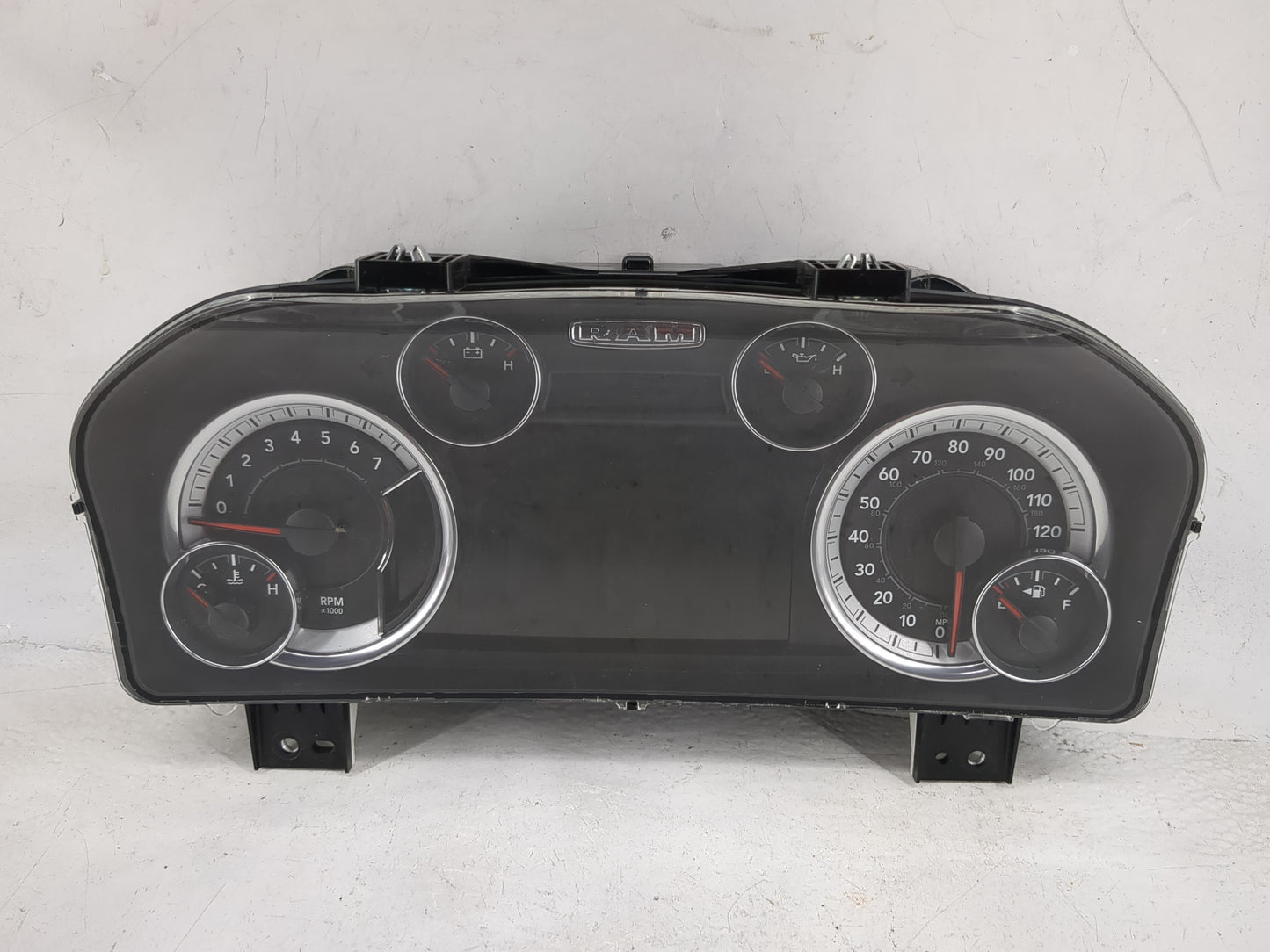 2016 Ram 1500 Instrument Cluster Speedometer Gauges P/N:P68280833AC A2C98051203, T5NQ1934650523 Miles: Fits OEM Used Auto Pa