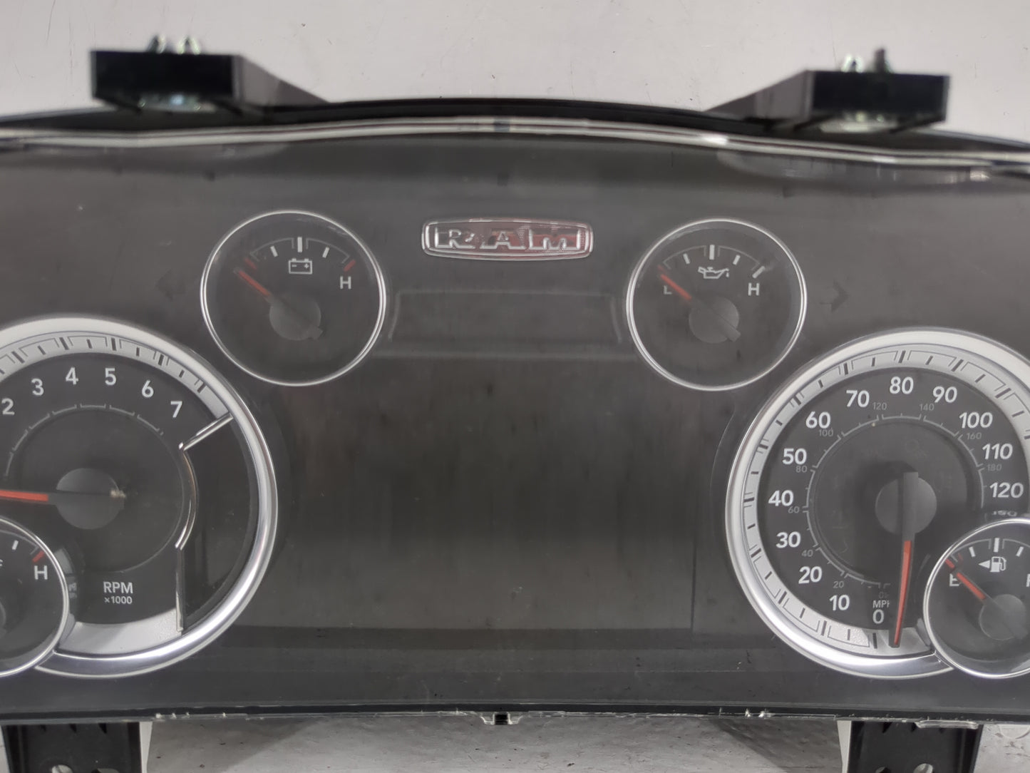 2016 Ram 1500 Instrument Cluster Speedometer Gauges P/N:P68280833AC A2C98051203, T5NQ1934650523 Miles: Fits OEM Used Auto Pa