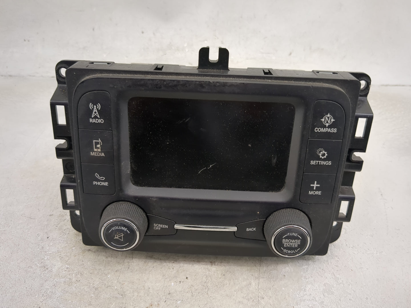 2016 Ram 1500 Radio AM FM Cd Player Receiver Replacement P/N:P68271365AC VP2, Y7OVP2, 7812H-VP2 Fits OEM Used Auto Parts - O