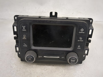 2016 Ram 1500 Radio AM FM Cd Player Receiver Replacement P/N:P68271365AC VP2, Y7OVP2, 7812H-VP2 Fits OEM Used Auto Parts - O