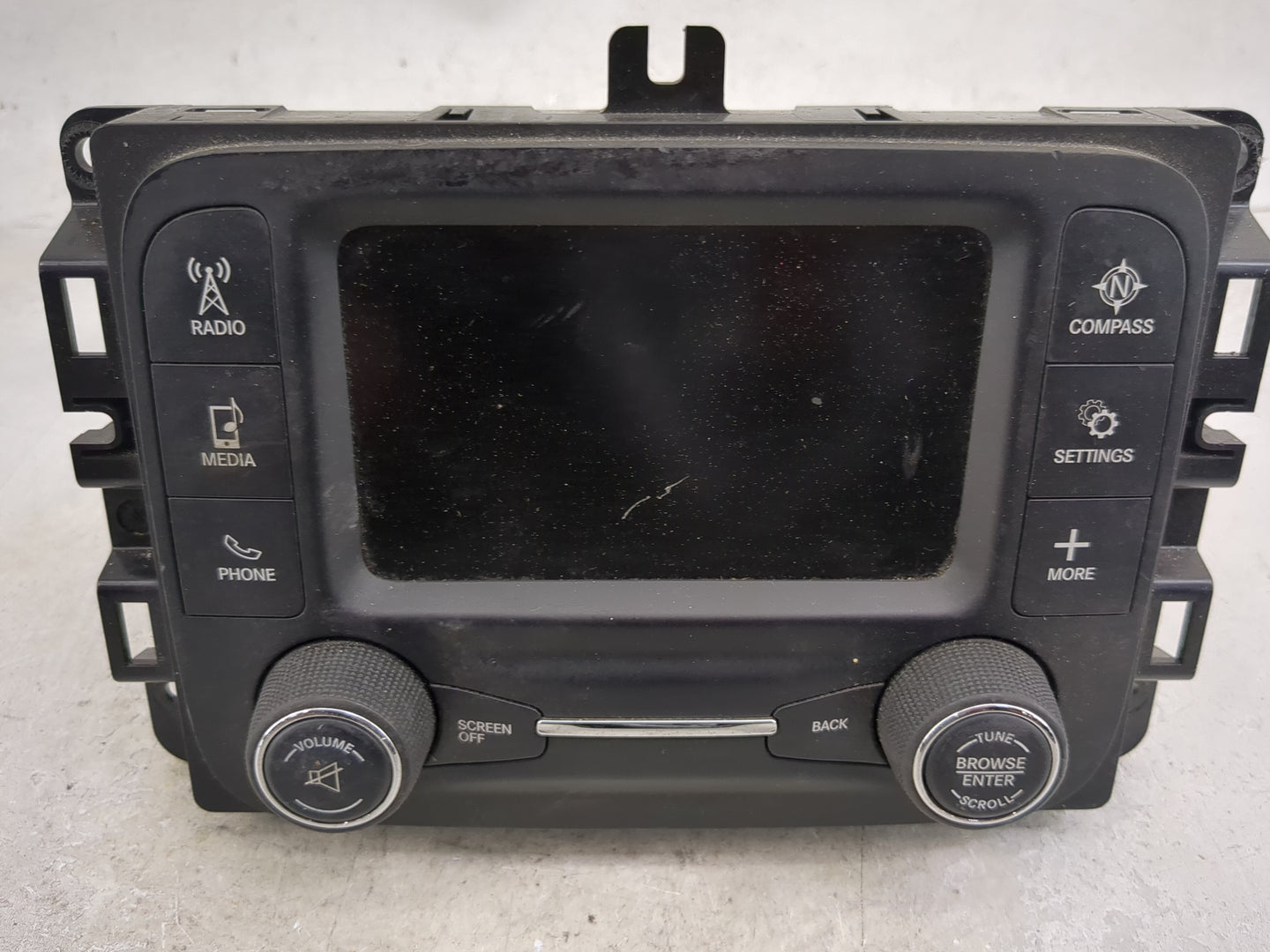 2016 Ram 1500 Radio AM FM Cd Player Receiver Replacement P/N:P68271365AC VP2, Y7OVP2, 7812H-VP2 Fits OEM Used Auto Parts - O