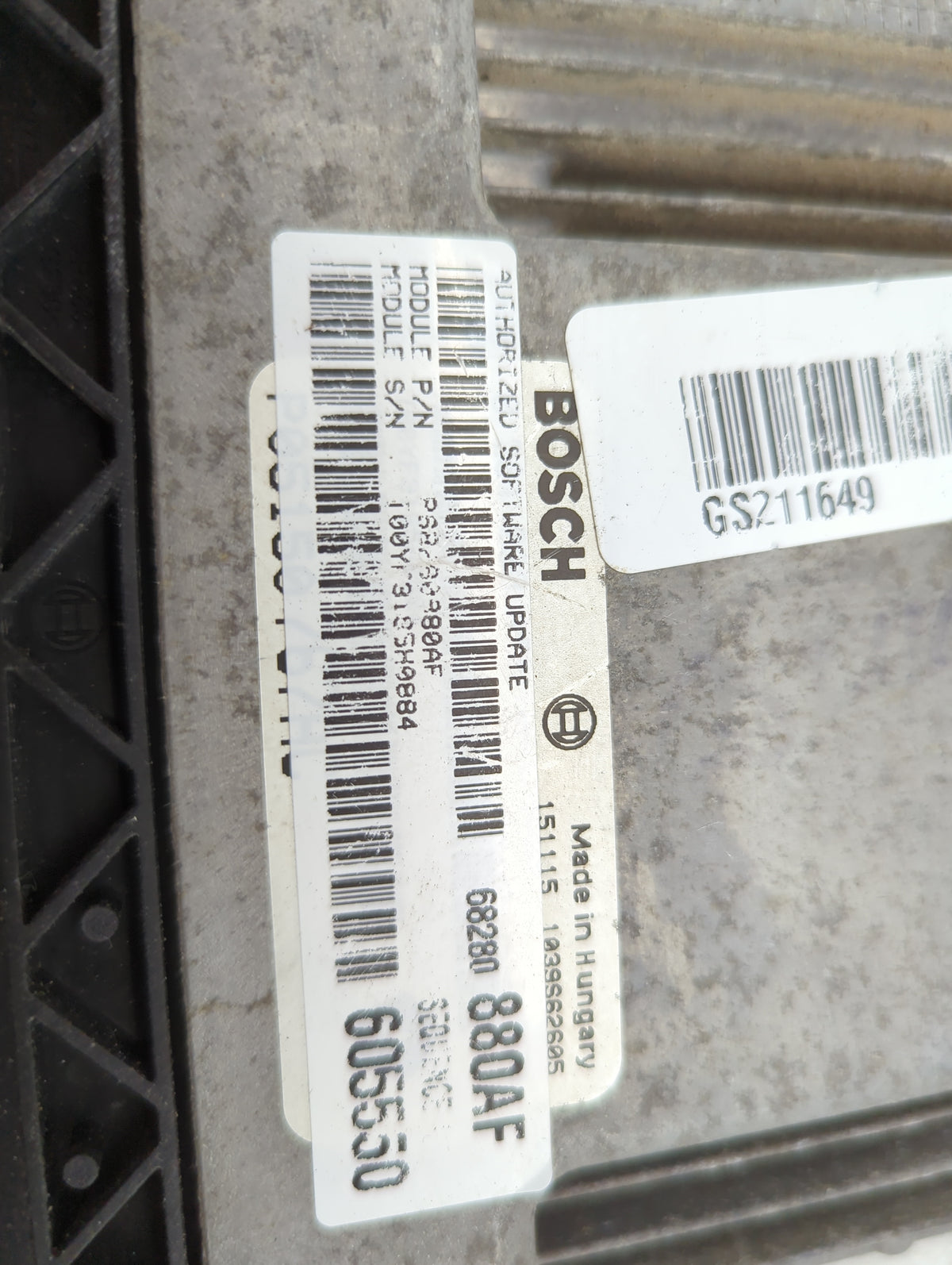 2014-2018 Ram 1500 PCM Engine Control Computer ECU ECM PCU OEM P/N:68280880AF P52260880AF Fits Fits 2014 2015 2016 2017 2018