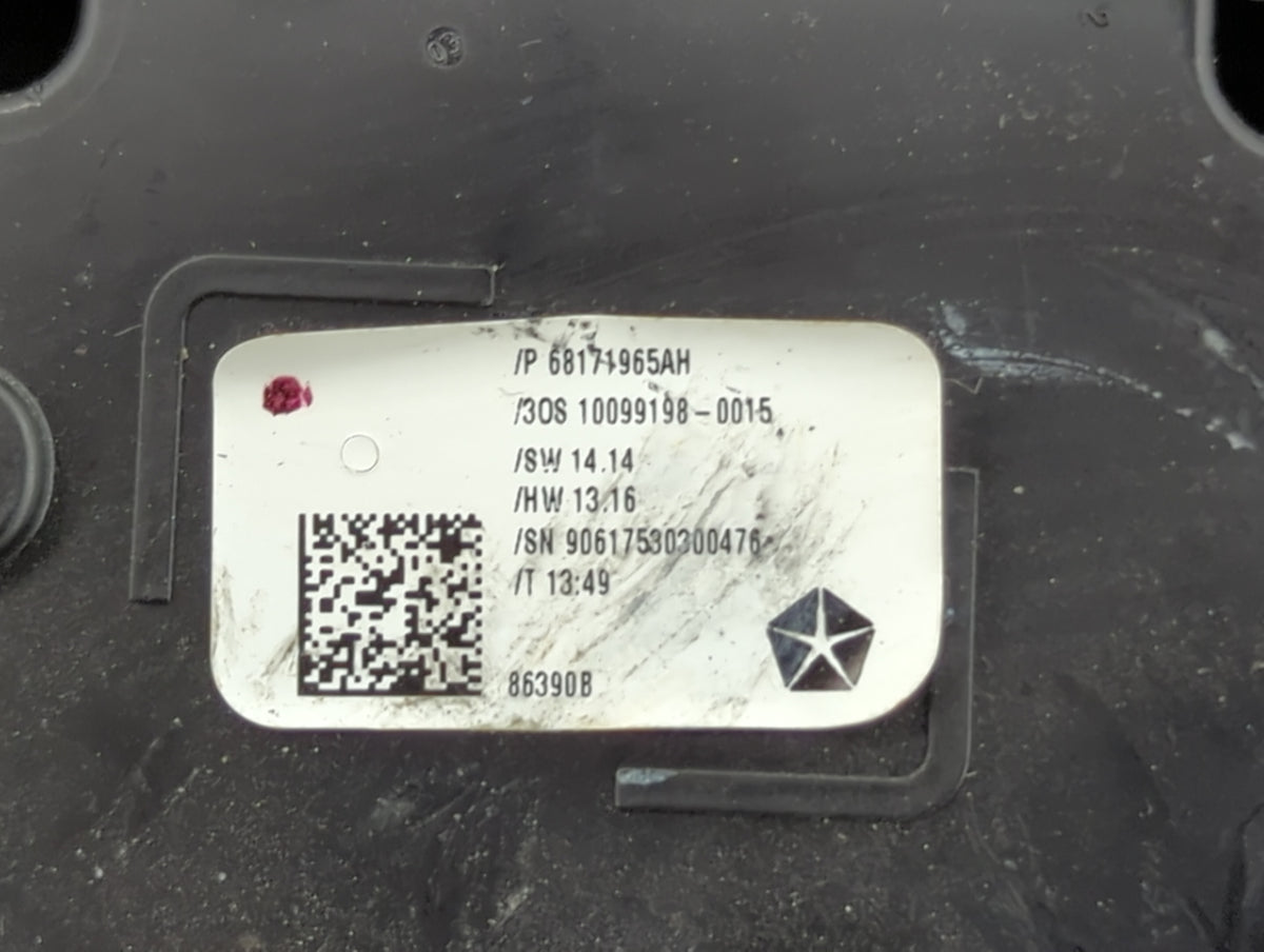2013-2022 Ram 1500 Climate Control Module Temperature AC/Heater Replacement P/N:P68171965AH 10099198-0015 Fits OEM Used Auto