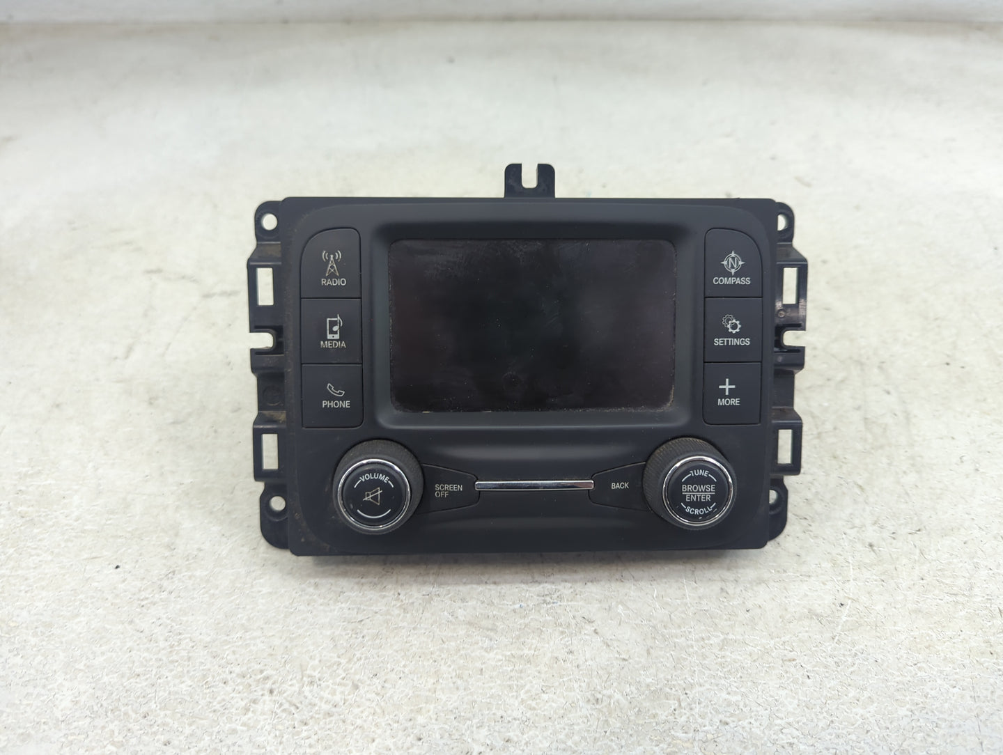 2016 Ram 2500 Radio AM FM Cd Player Receiver Replacement P/N:P68271365AD TVP0N0776H10DC Fits OEM Used Auto Parts - Oemusedau
