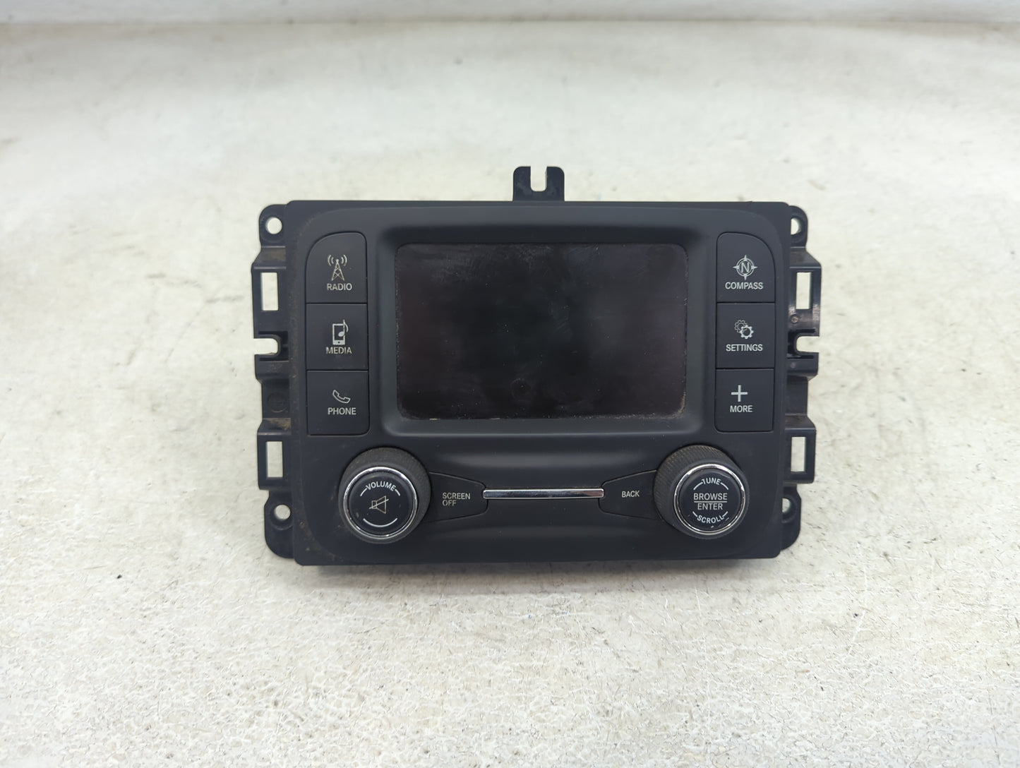 2016 Ram 2500 Radio AM FM Cd Player Receiver Replacement P/N:P68271365AD TVP0N0776H10DC Fits OEM Used Auto Parts - Oemusedau