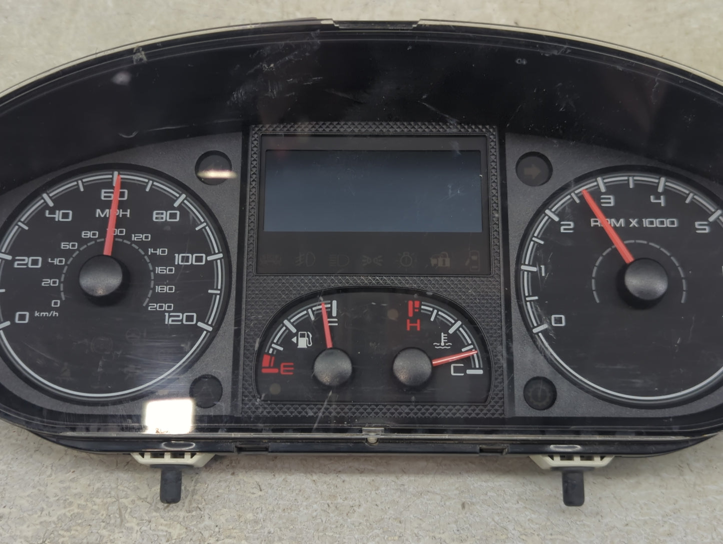 2014-2017 Ram Promaster 1500 Instrument Cluster Speedometer Gauges P/N:5550012102 Miles: Fits OEM Used Auto Parts - Oemuseda
