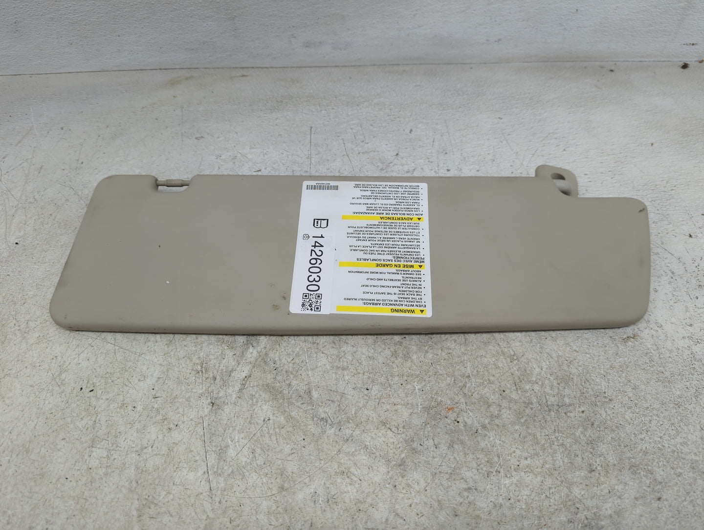 2014-2022 Ram Promaster 2500 Sun Visor Shade Replacement Driver Left Mirror Fits Fits 2014 2015 2016 2017 2018 2019 2020 202