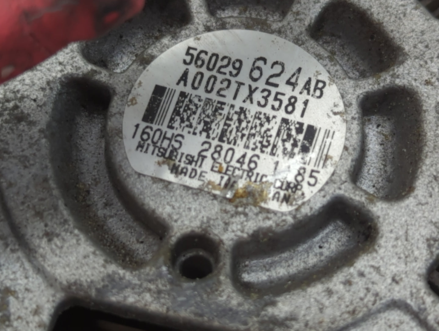 2015-2022 Ram Promaster City Alternator Replacement Generator Charging Assembly Engine OEM P/N:A002TX3581 56029624AB Fits OE