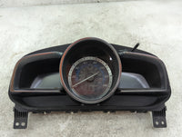 2016 Scion Ia Instrument Cluster Speedometer Gauges P/N:D09M 55 430 D472E DD1D J KF063 Miles: Fits OEM Used Auto Parts - Oem