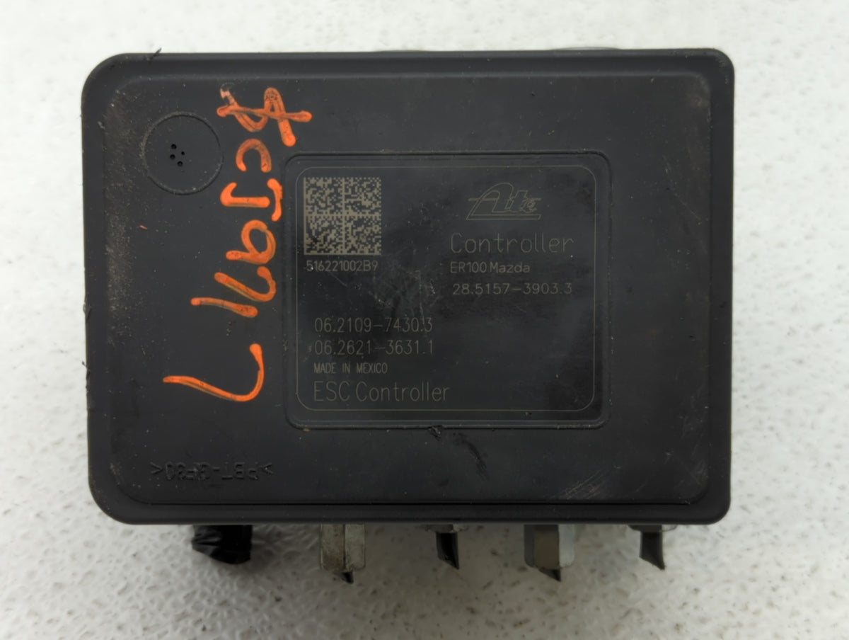 2016 Scion Ia Anti-Lock Brake ABS Pump Module Actuator OEM P/N:DB1S 43 7A0 Fits OEM Used Auto Parts - Oemusedautoparts1.com