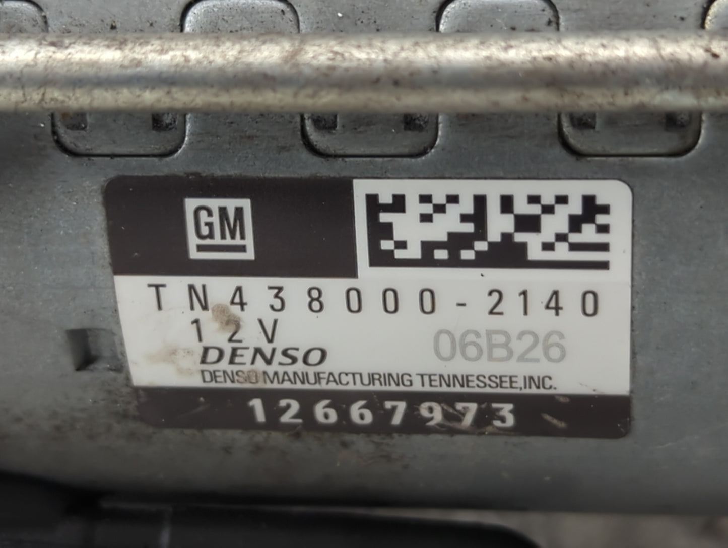 2016 Scion Ia Car Starter Motor Solenoid OEM P/N:12667973 TN438000-2140 Fits Fits 2017 2018 2019 2020 OEM Used Auto Parts - 