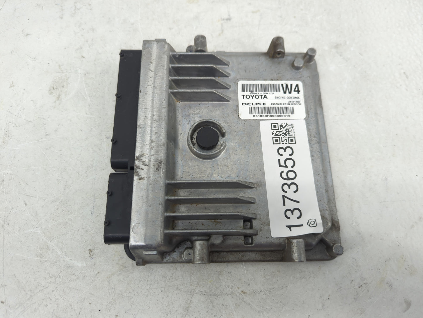 2016 Scion Im PCM Engine Control Computer ECU ECM PCU OEM P/N:89661-0W170 Fits OEM Used Auto Parts - Oemusedautoparts1.com