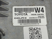 2016 Scion Im PCM Engine Control Computer ECU ECM PCU OEM P/N:89661-0W170 Fits OEM Used Auto Parts - Oemusedautoparts1.com