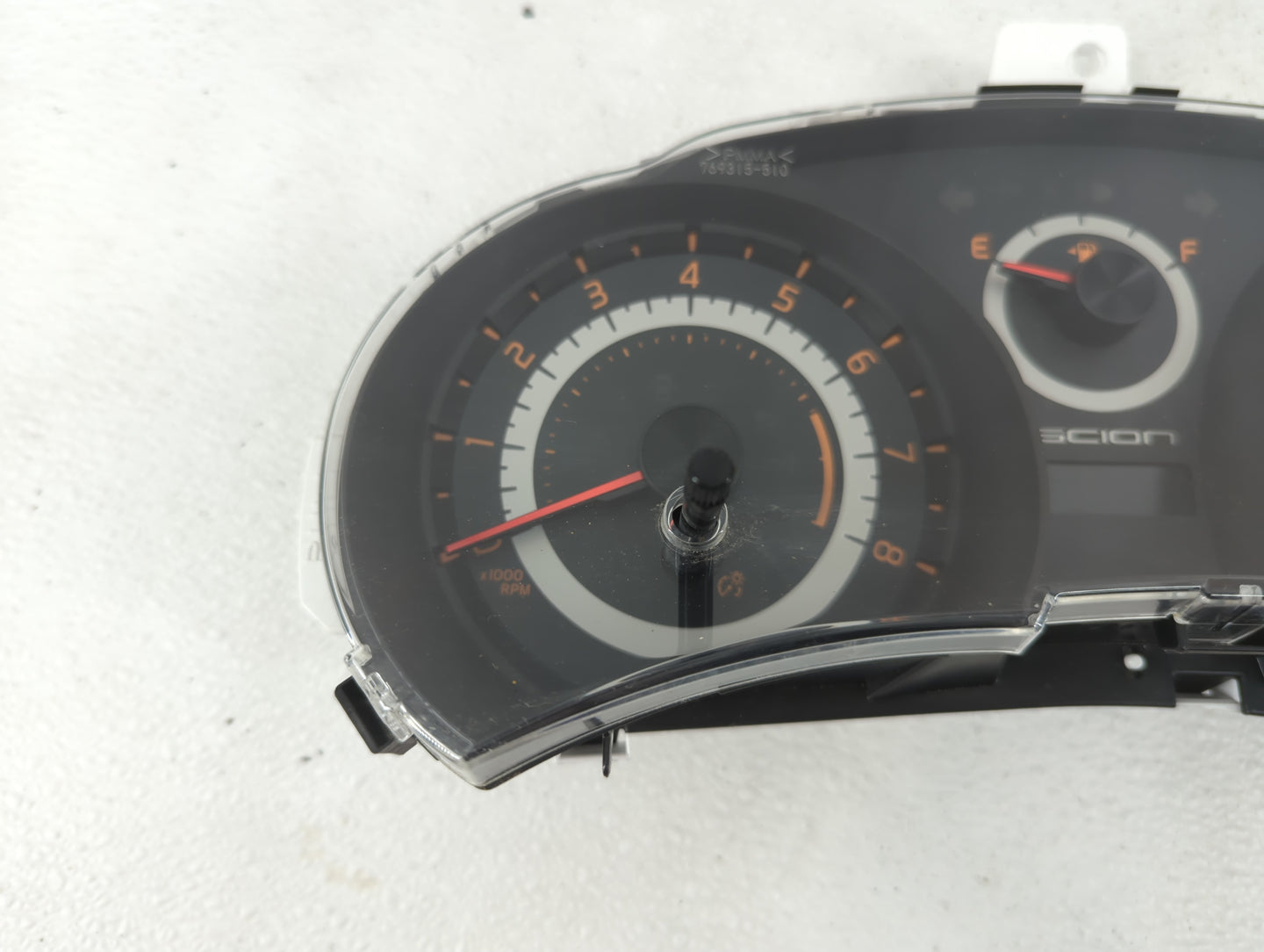 2014-2016 Scion Tc Instrument Cluster Speedometer Gauges P/N:769166-910 Fits Fits 2014 2015 2016 OEM Used Auto Parts - Oemus