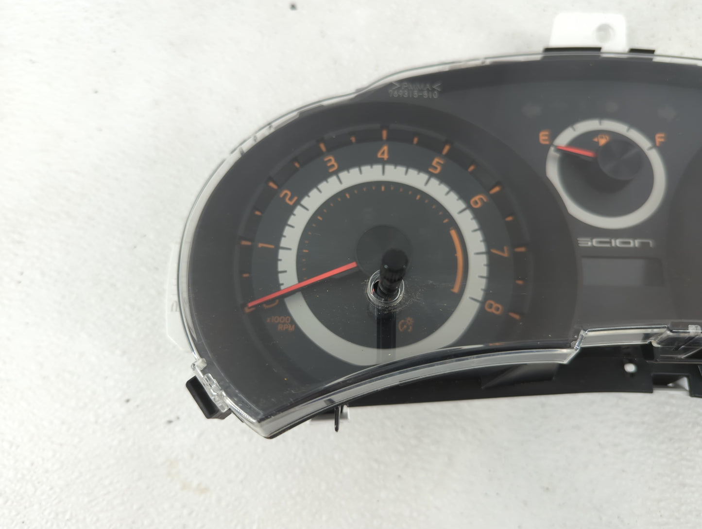 2014-2016 Scion Tc Instrument Cluster Speedometer Gauges P/N:769166-910 Fits Fits 2014 2015 2016 OEM Used Auto Parts - Oemus