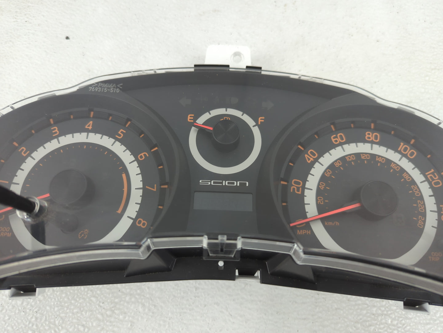 2014-2016 Scion Tc Instrument Cluster Speedometer Gauges P/N:769166-910 Fits Fits 2014 2015 2016 OEM Used Auto Parts - Oemus