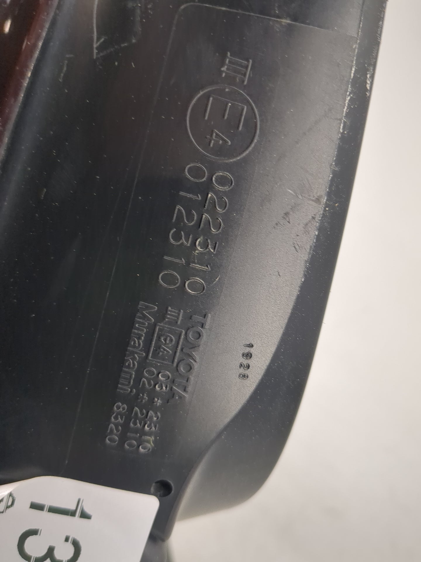 2011-2016 Scion Tc Driver Side View Mirror - Left Door Mirror OEM Used - Oemusedautoparts1.com