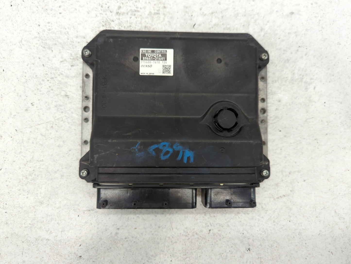 2015-2016 Scion Tc PCM Engine Control Computer ECU ECM PCU OEM P/N:89661-21641 Fits Fits 2015 2016 OEM Used Auto Parts - Oem