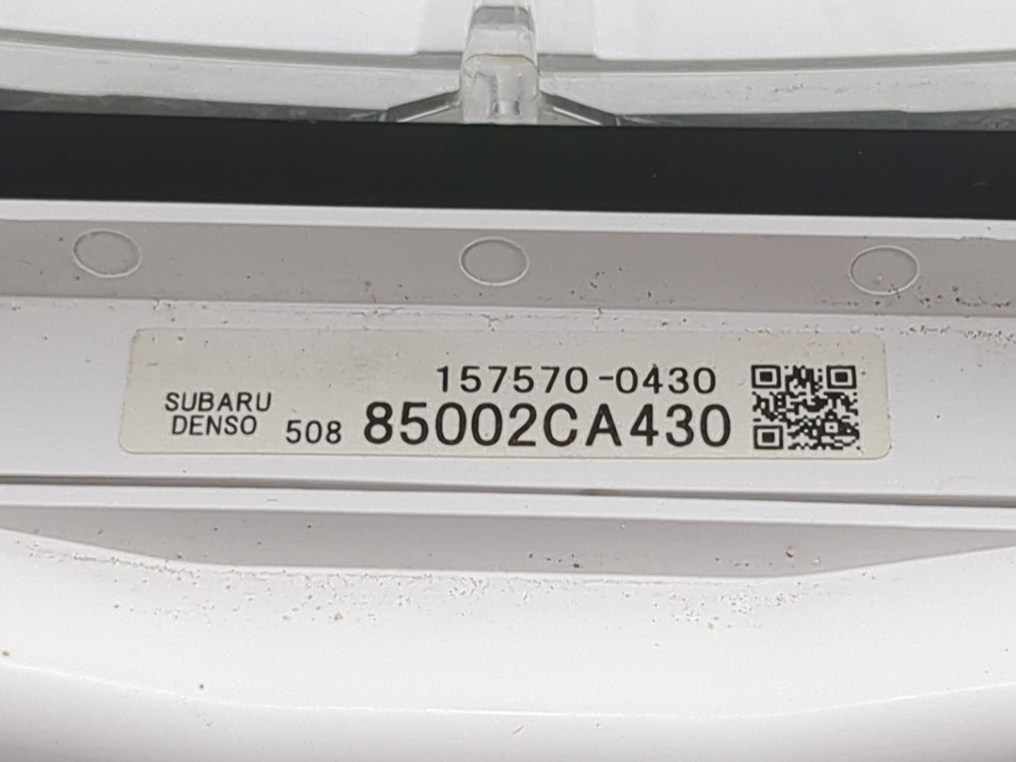 2016 Subaru Brz Instrument Cluster Speedometer Gauges P/N:157570-0430 85002CA430 Miles: Fits OEM Used Auto Parts - Oemusedau