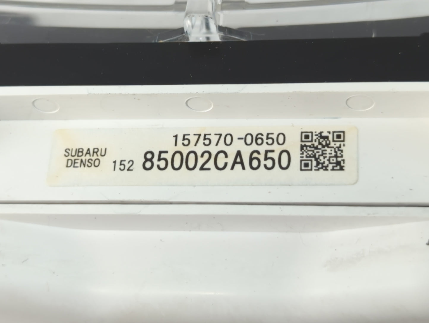 2016 Subaru Brz Instrument Cluster Speedometer Gauges P/N:85002CA650 Fits OEM Used Auto Parts - Oemusedautoparts1.com