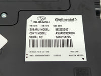 2016 Subaru Crosstrek Telematics Control Module 86222sg001 - Oemusedautoparts1.com