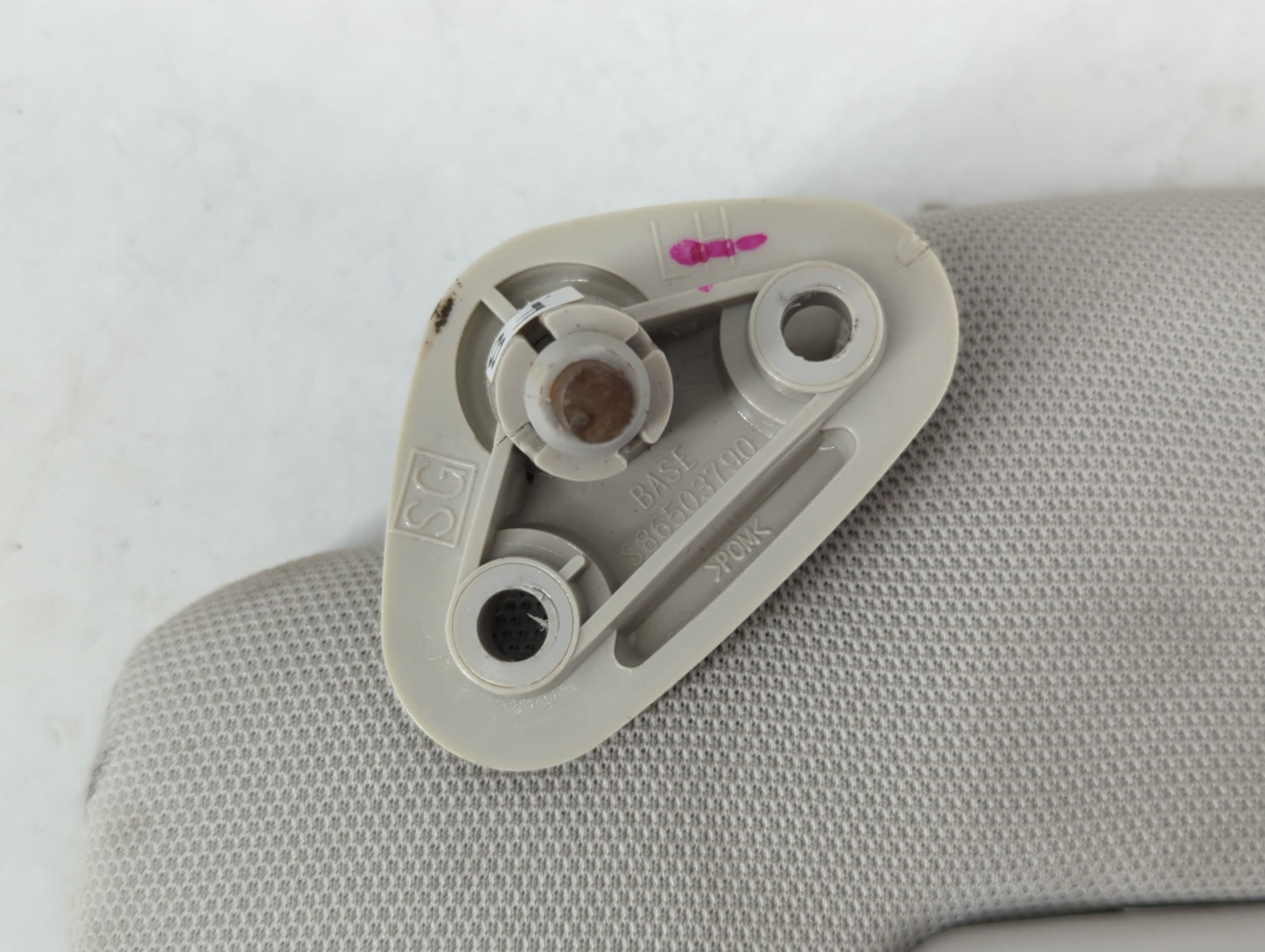 2016 Subaru Forester Sun Visor Shade Replacement Driver Left Mirror Fits OEM Used Auto Parts - Oemusedautoparts1.com