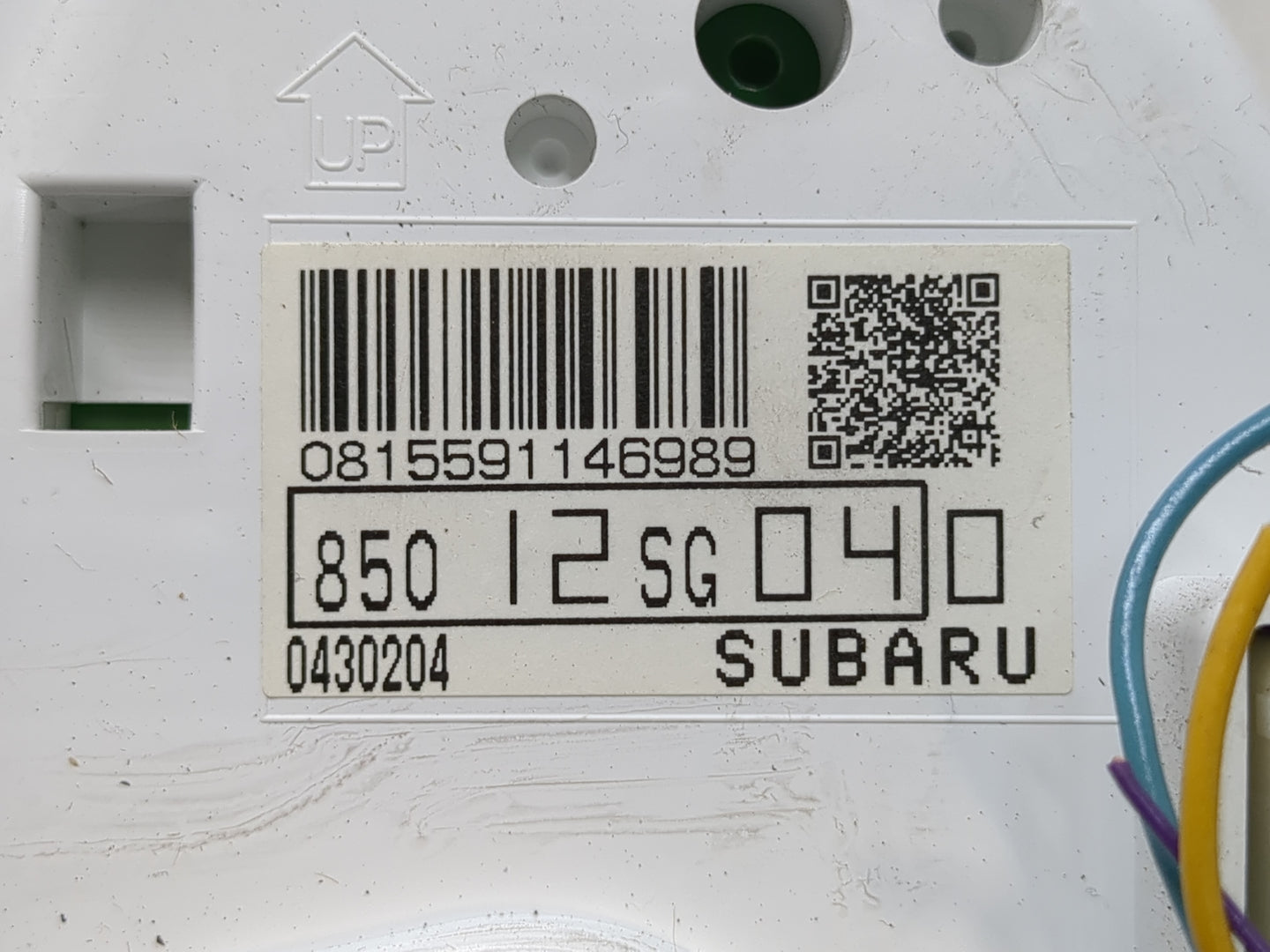 2016 Subaru Forester Instrument Cluster Speedometer Gauges P/N:85012SG040 Fits OEM Used Auto Parts - Oemusedautoparts1.com