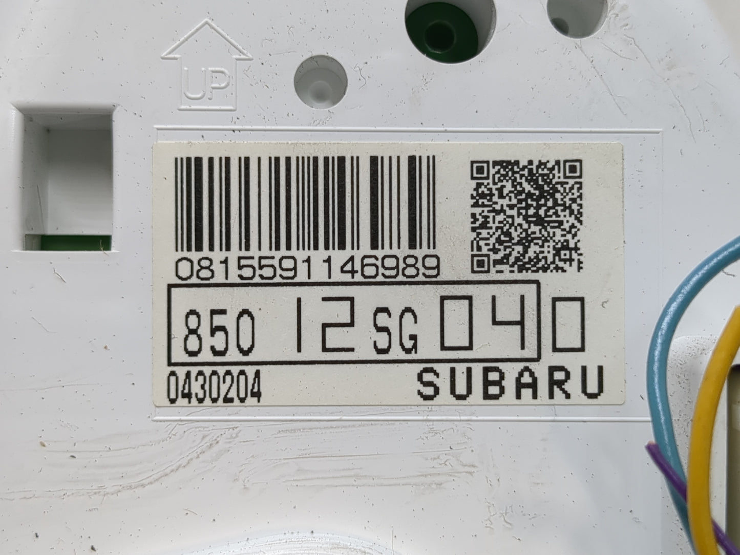 2016 Subaru Forester Instrument Cluster Speedometer Gauges P/N:85012SG040 Fits OEM Used Auto Parts - Oemusedautoparts1.com