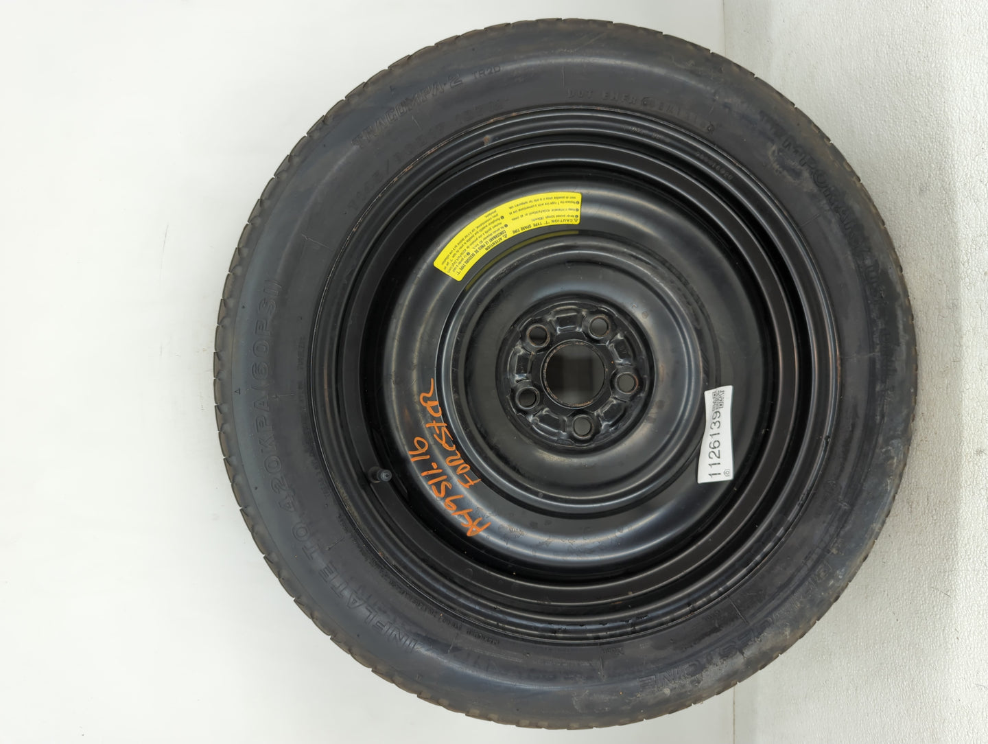 2014-2018 Subaru Forester Spare Donut Tire Wheel Rim Oem - Oemusedautoparts1.com