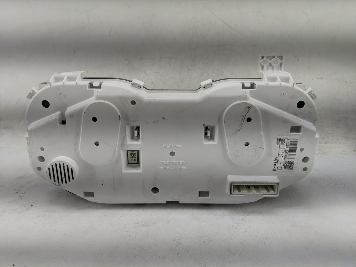 2016 Subaru Forester Instrument Cluster Speedometer Gauges P/N:85012SG040 Miles:65K Fits OEM Used Auto Parts - Oemusedautopa