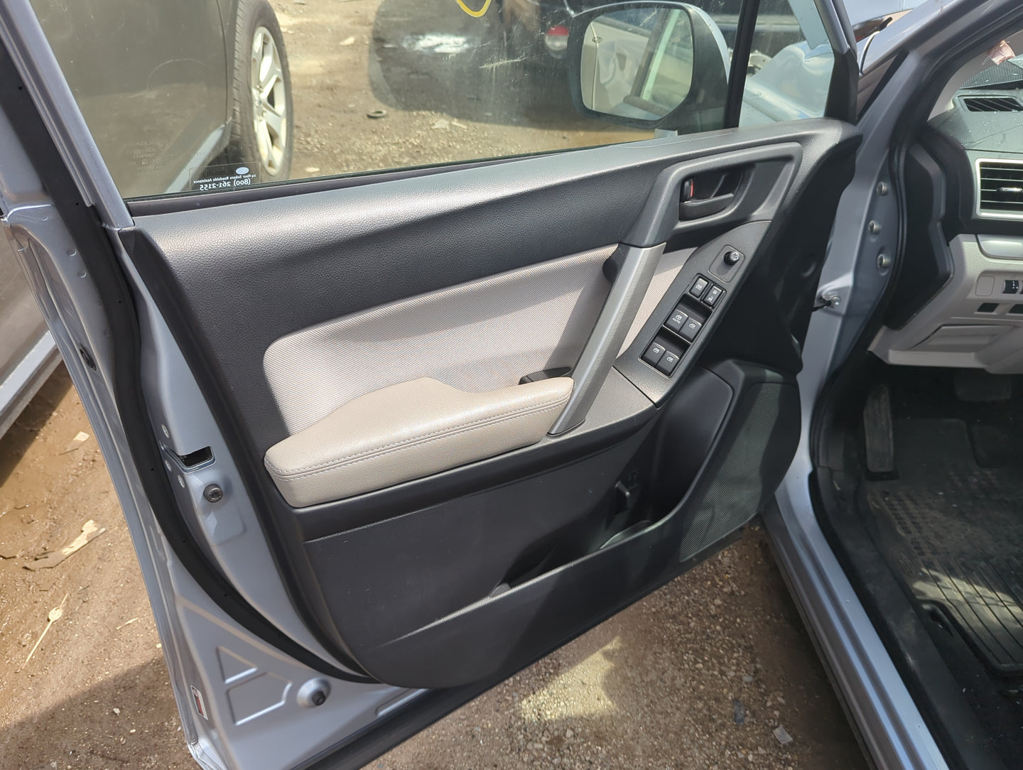 2016 Subaru Forester Front Left Driver Interior Door Panel Trim - Oemusedautoparts1.com