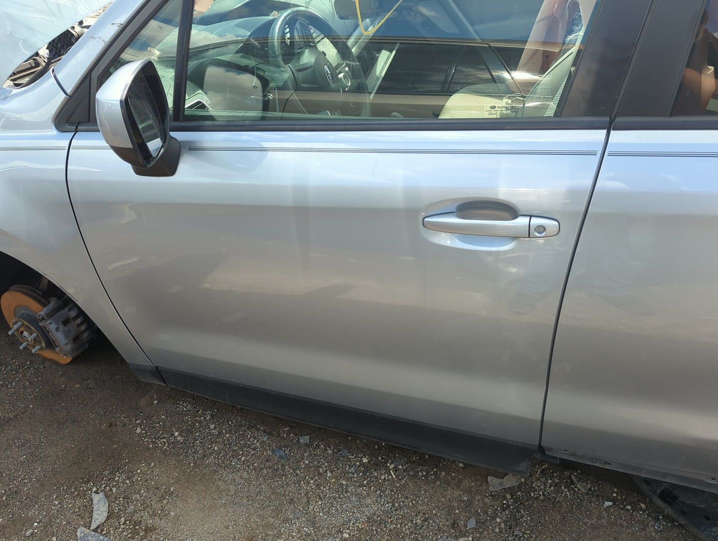 2014-2016 Subaru Forester Driver Front Door Oem - Oemusedautoparts1.com