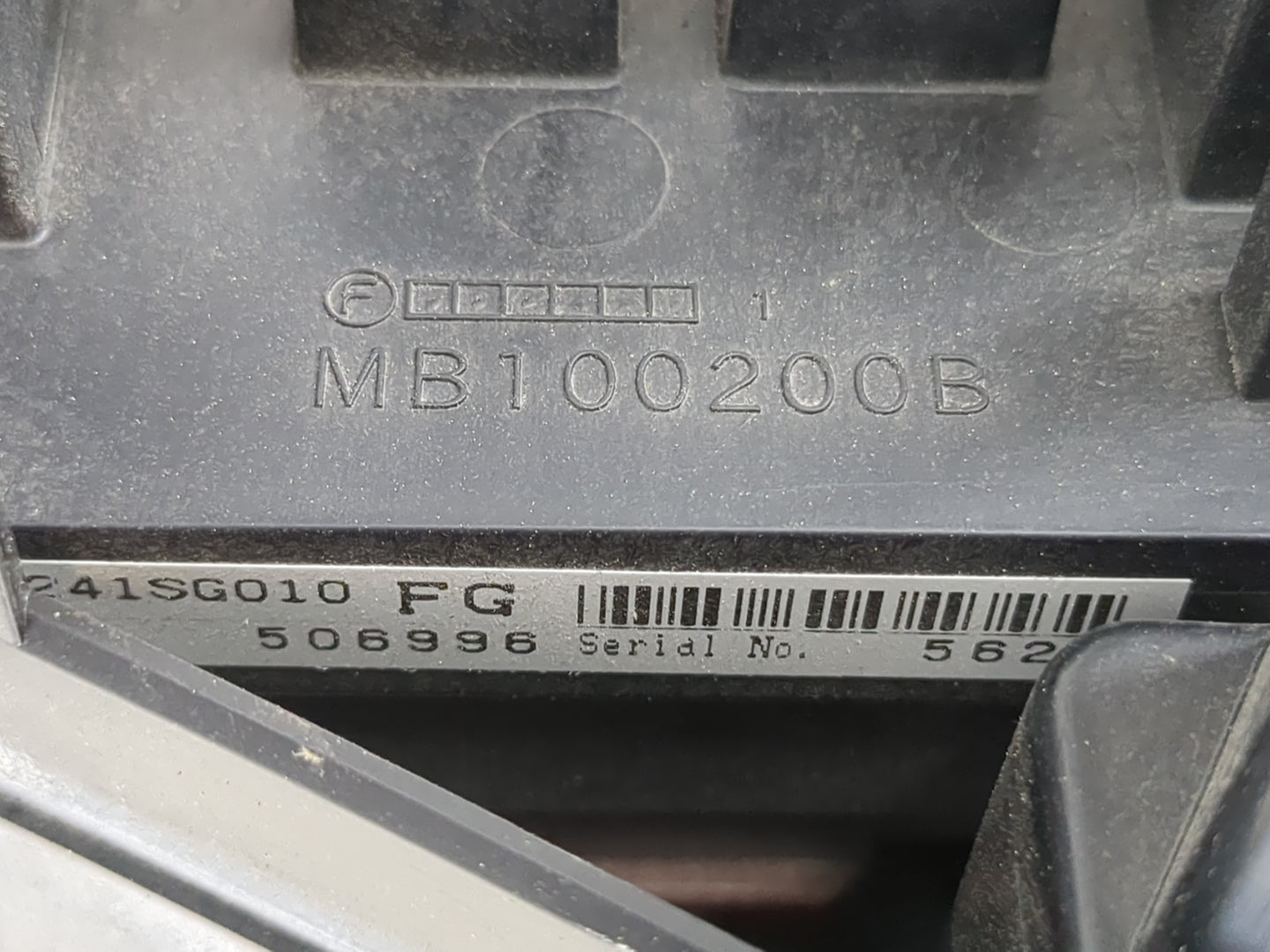 2016 Subaru Forester Fusebox Fuse Box Panel Relay Module P/N:MB100200B Fits OEM Used Auto Parts - Oemusedautoparts1.com