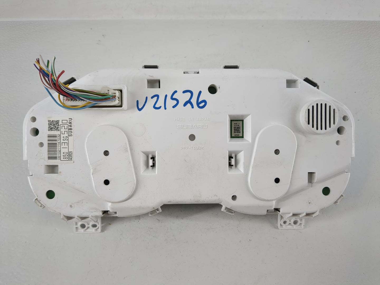 2016 Subaru Forester Instrument Cluster Speedometer Gauges P/N:85013SG520 Fits OEM Used Auto Parts - Oemusedautoparts1.com