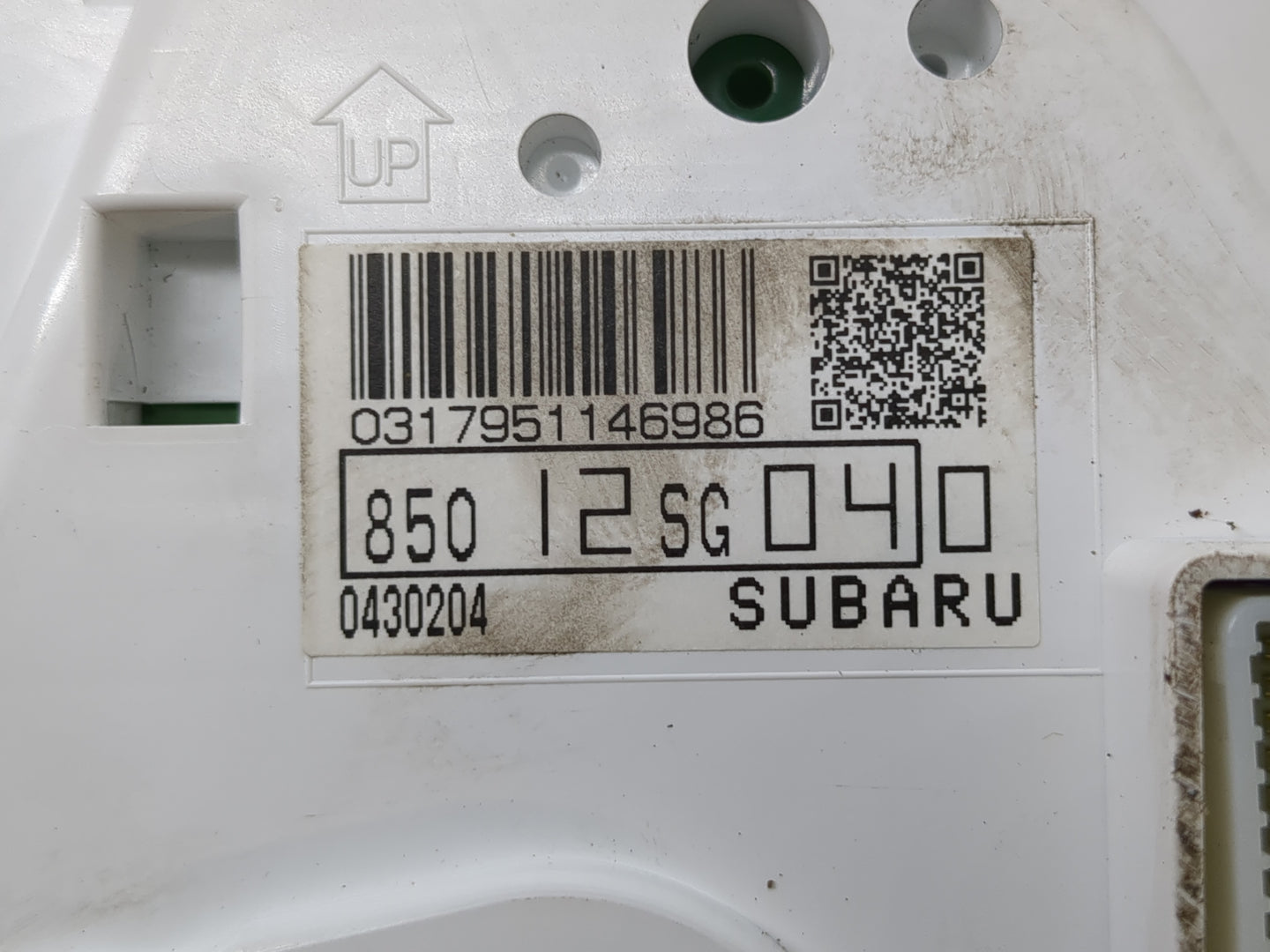 2016 Subaru Forester Instrument Cluster Speedometer Gauges P/N:0430204 Fits OEM Used Auto Parts - Oemusedautoparts1.com