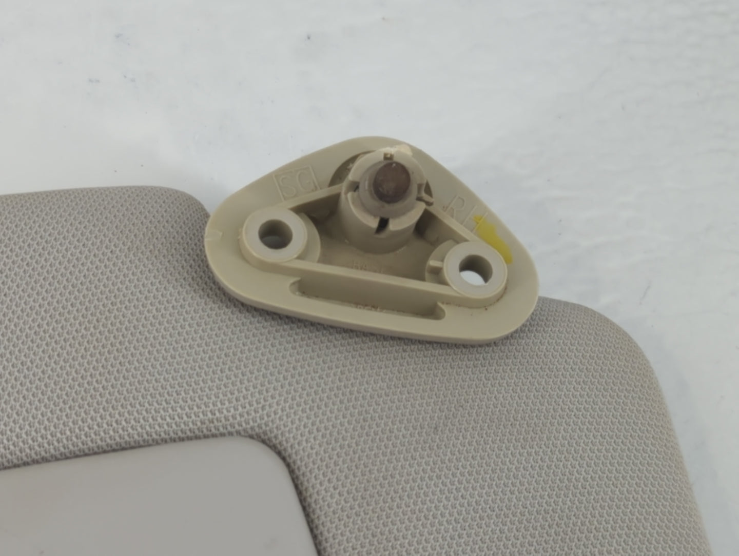 2014-2016 Subaru Forester Sun Visor Shade Replacement Passenger Right Mirror Fits Fits 2014 2015 2016 OEM Used Auto Parts - 