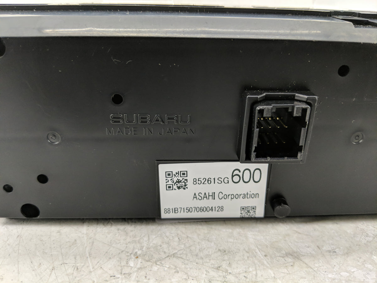 2016 Subaru Forester Information Radio Display Screen 1228253 - Oemusedautoparts1.com