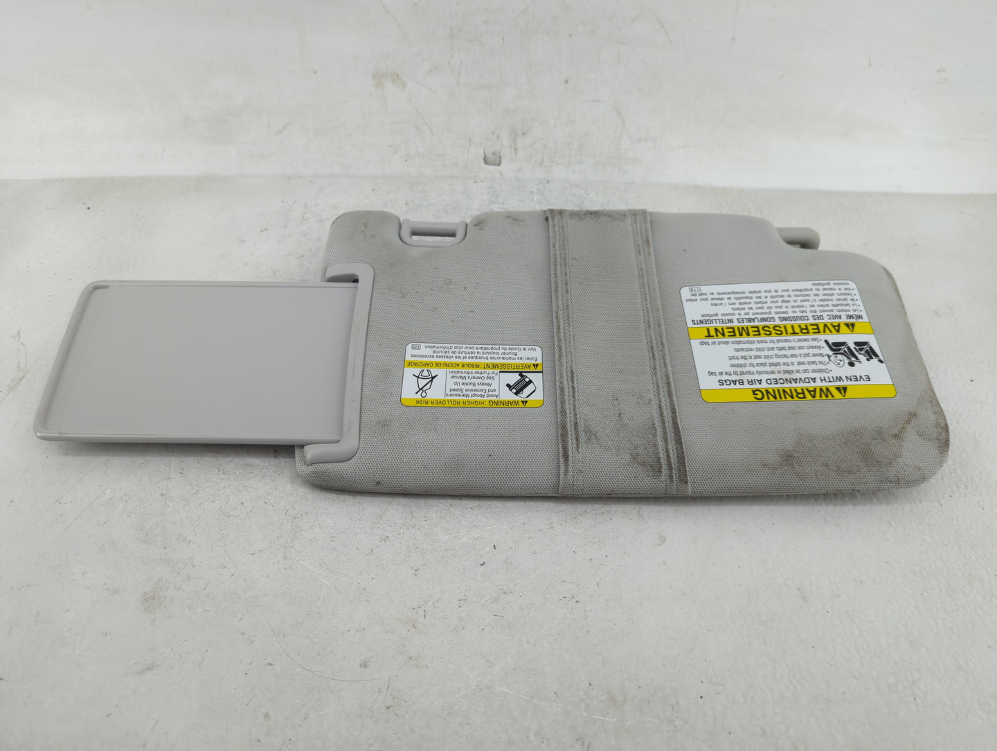 2014-2016 Subaru Forester Sun Visor Shade Replacement Driver Left Mirror Fits Fits 2014 2015 2016 OEM Used Auto Parts - Oemu