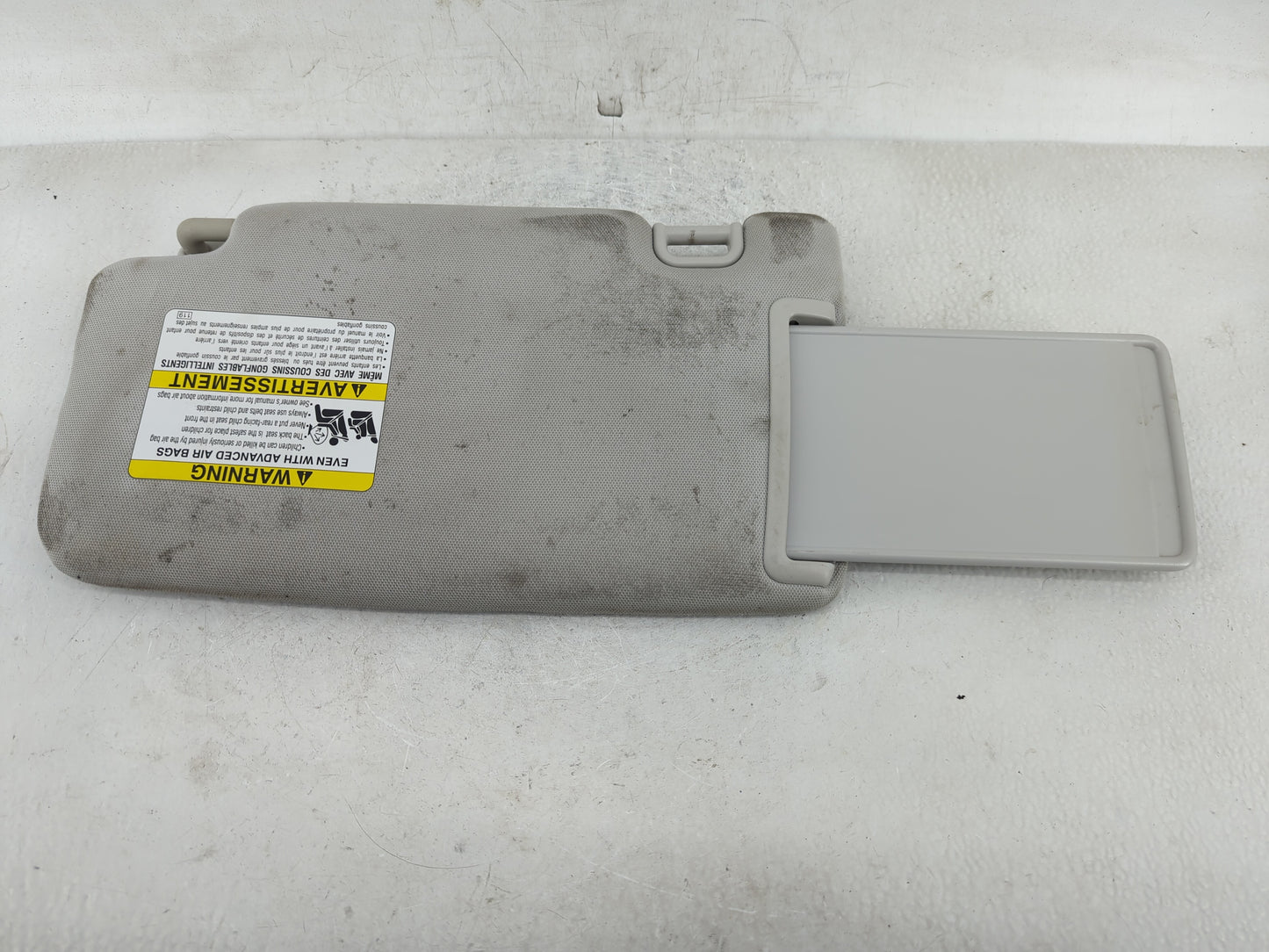 2016 Subaru Forester Sun Visor Shade Replacement Passenger Right Mirror Fits OEM Used Auto Parts - Oemusedautoparts1.com